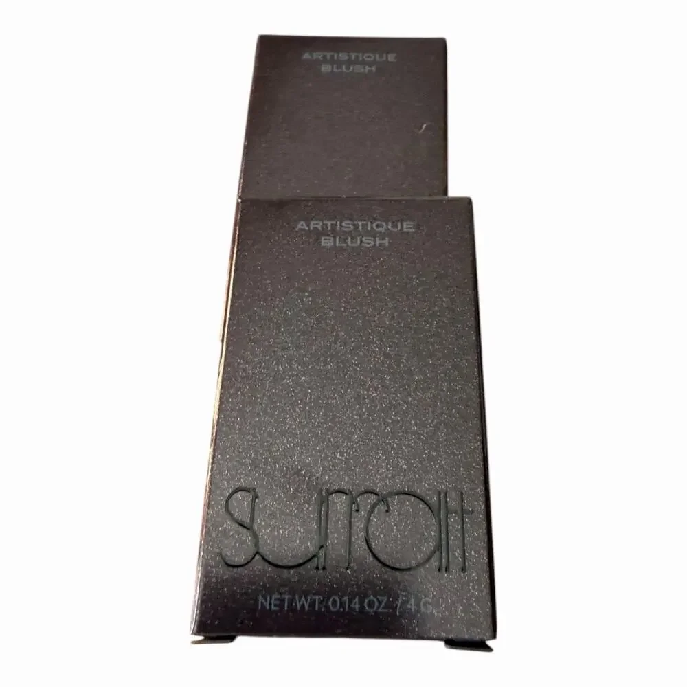 Bundle Of Three Surratt Beauty Artistique Blush Brilliante Vivid Coral Satin NIB